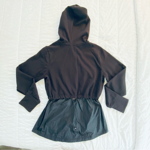 Athletica Works Active Lightweight Mixed Media Hoodie Jacket (Size L) 12-14🌹 - Picture 8 of 16